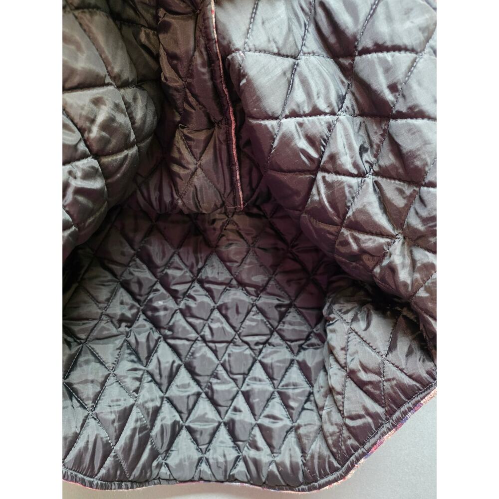 Vintage Wilderness Mens Large Plaid Quilted Insulated Jacket Button Down Chore - Picture 5 of 8